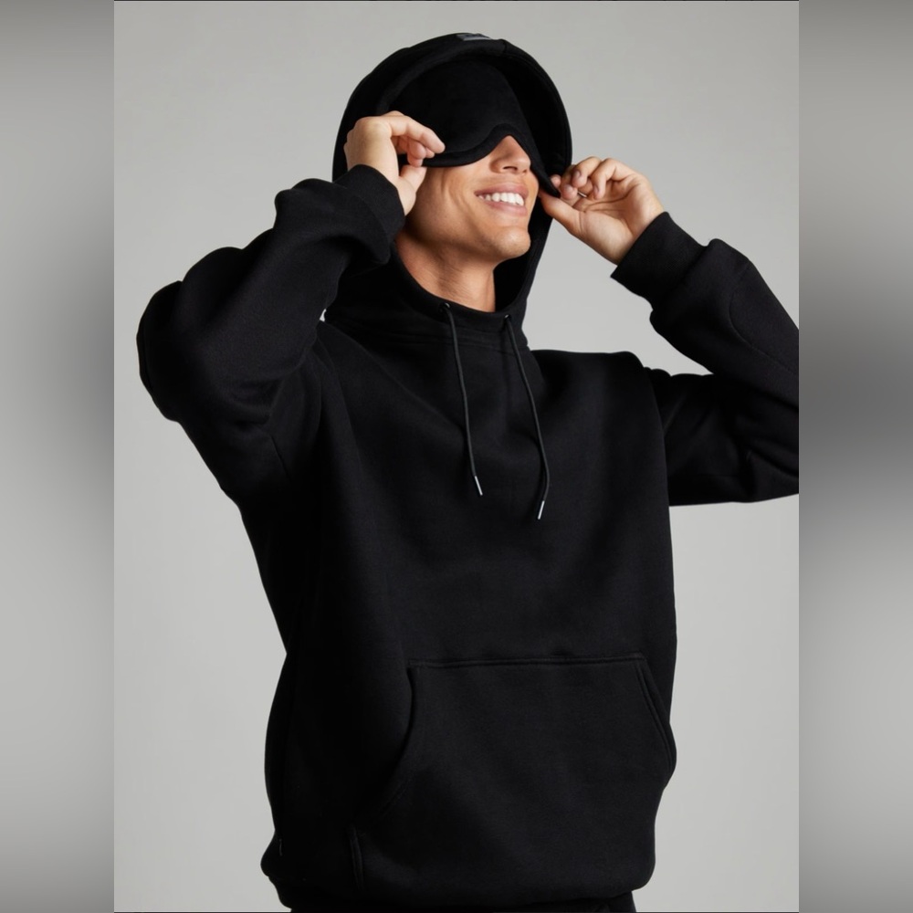 SOLD OUT COMFRT AIRPLANE MODE TRAVEL HOODIE BLACK Obsidian XS Unisex Women’s